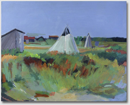 Tipis, gardiens du passé